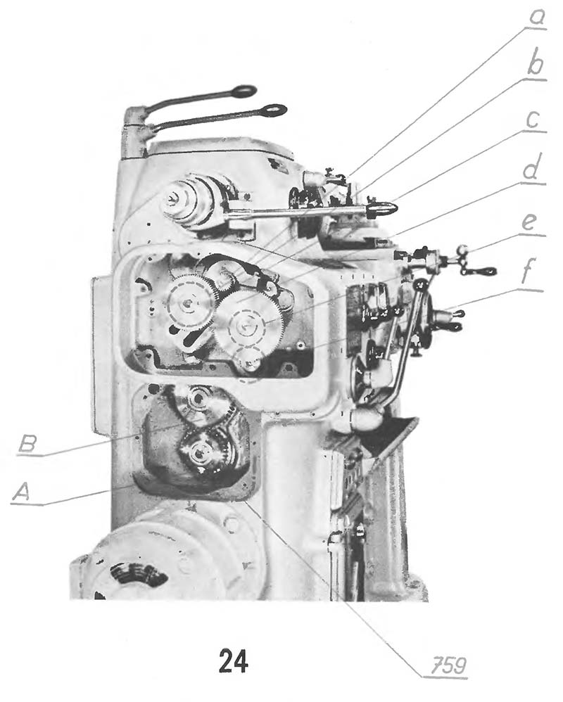 Змінні шестерні токарно-гвинторізного верстата S-28